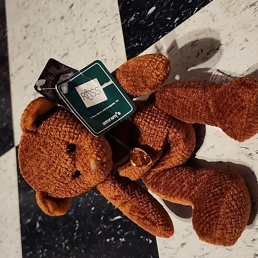 NWT Russ November Bear Of The Month